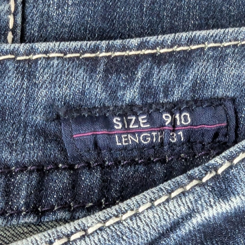 Vigoss The New York Bootcut Size 9/10 Distressed In Super Condition - Picture 9 of 14